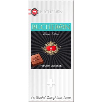 BUCHERON BLANC EDITION горький шоколад 85г/60шт