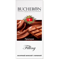 BUCHERON Filling шоколад с начинкой пралине 85г/60 шт