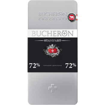 BUCHERON горький шоколад ж/б 100г/60шт