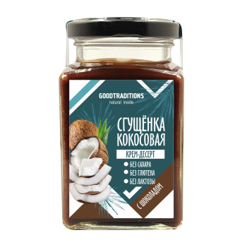 Сгущенка кокосовая с шоколадом, 120г