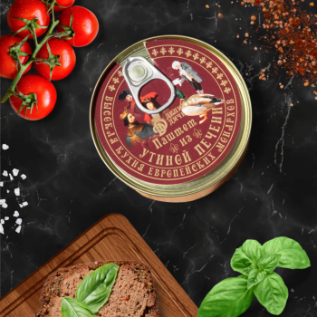 DTr Паштет из Утиной печени "Высокая кухня европейских монархов", ж/б, 200г