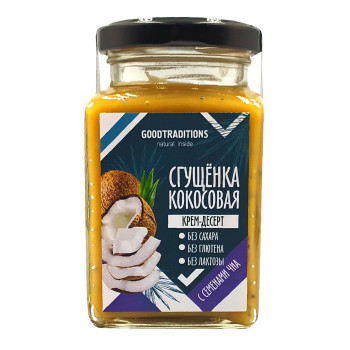 Сгущенка кокосовая с семенами чиа, 270г