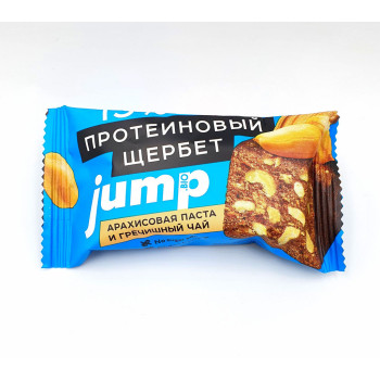 Jump Батончик "Протеиновый щербет с арахисовой пастой и гречишным чаем", 50г