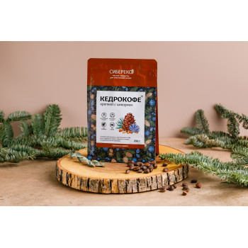 Кедрокофе Крепкий с Цикорием Квадропак 250 г