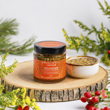 Орехи кедровые в сиропе из шиповника 220 г