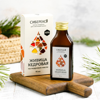 Живица Кедровая на Кедровом масле 95 мл