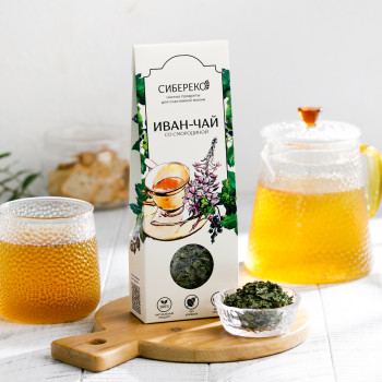 Иван-чай гранулированный со Смородиной 50 г коробка