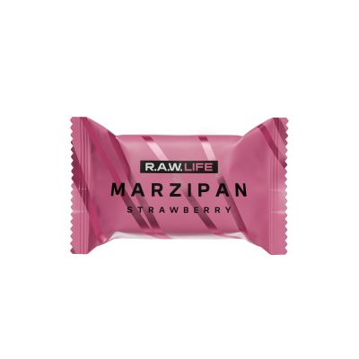 R.A.W.LIFE Marzipan Wild Strawberry - Марципан 