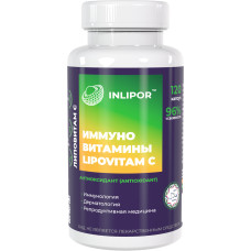 БАД к пище "Липовитам Витамин С", 120 капсул