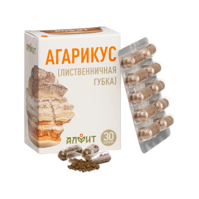 БАД Капсулы Агарикус 30 капс. по 470 мг