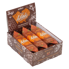 Конфета Любимый Алтай: горький шоколад с вяленой клюквой и тыквой, 32 г