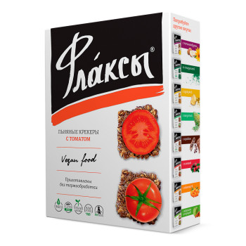 Флаксы с томатом 120 г (кратно 14 шт.)