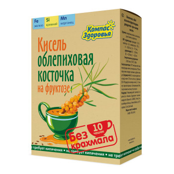 Кисель &quot;Облепиховая косточка&quot; с фруктозой