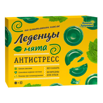 Леденцы мята Антистресс