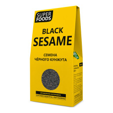 Семена кунжута черного 150 г (Black Sesame Seeds) (кратно 21 шт.)