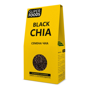 Семена чиа 150 г (Black Chia Seeds) (кратно 21 шт.)