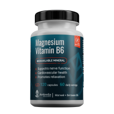 Magnesium B6  Источник магния и витамна В6  120 шт. капс.