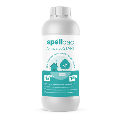 БИОАКТИВАТОР SPELL BAC START 1,0 л