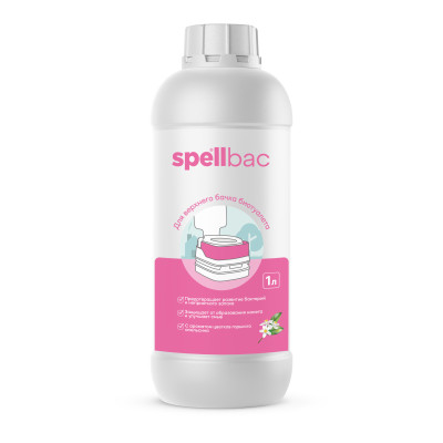 БИОАКТИВАТОР SPELL BAC ДЛЯ ВЕРХНЕГО БАЧКА БИОТУАЛЕТА 1,0 л