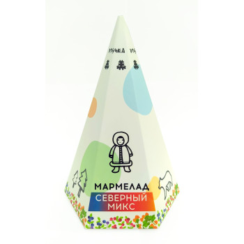 Мармелад Чум северный микс (морошка, голубика, брусника); 120 г