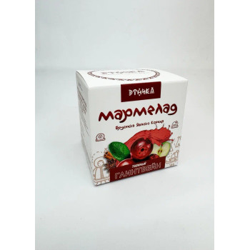 Мармелад "Таёжный глинтвейн" Брусника, яблоко, корица