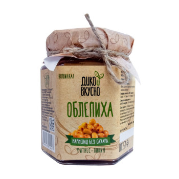 Мармелад ягодный Облепиха (БЕЗ САХАРА)