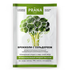 Коктейль PRANA food брокколи с сельдереем, саше 30 гр.