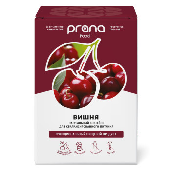 Набор 8 саше PRANA food с вишней, 8х30 гр.