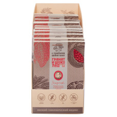 Конфеты ГРАНАТ и ШОКОЛАД с грибами шиитаке,12х15 гр.