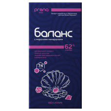 Шоколад БАЛАНС темный с морскими минералами, 90 гр.