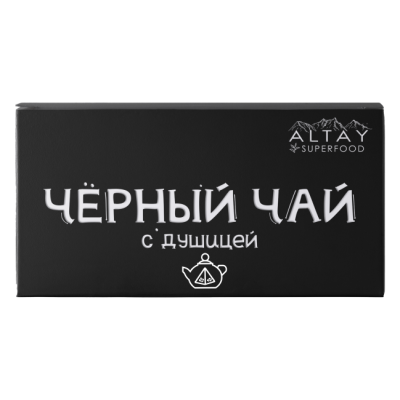 Чай черный в пирамидках с душицей, 40 грамм