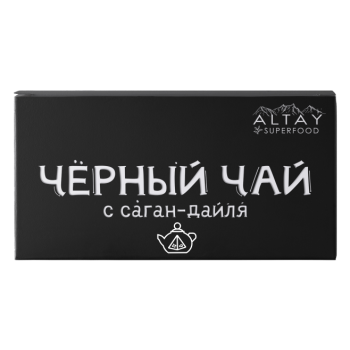 Чай черный в пирамидках с саган-дайля, 40 грамм