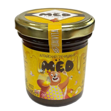 Алтайский мед Гречишный, 200 грамм