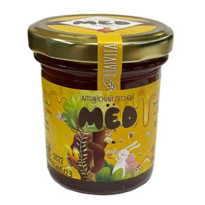 Алтайский мед Лесной, 200 грамм