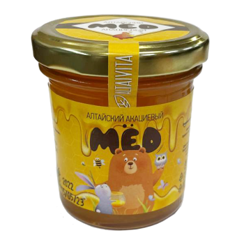 Алтайский мед Акациевый, 200 грамм