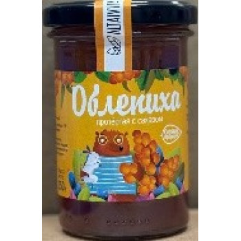 Облепиха протертая с сахаром, 250 грамм