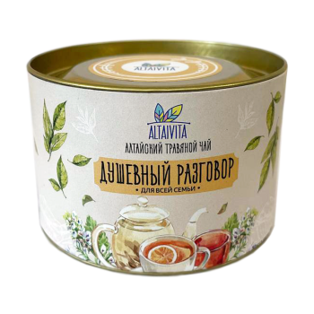 Травяной чай Душевный разговор (тубус), 30 грамм