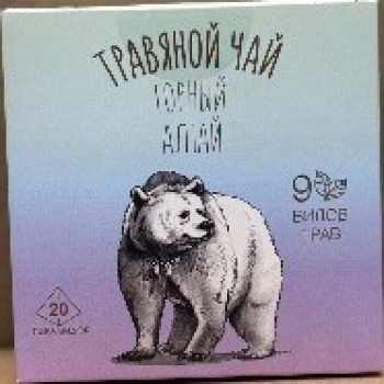 Травяной чай Горный Алтай 20 пирамидов, 40 грамм