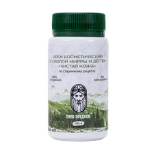Крем косметический со смолой мирра и дегтем по старинному рецепту «чистая кожа» (антигрибковый)