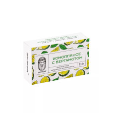 Мыло Конопляное с Бергамотом