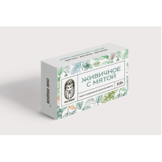 Живичное мыло  с Мятой и Глиной