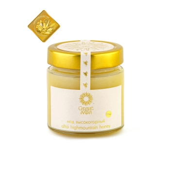 Мед пчелиный натуральный "Высокогорный" (эксклюзивный сбор) 30 г.