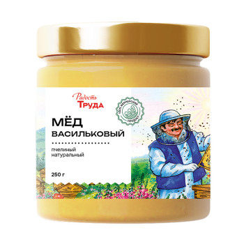 Мед натуральный "Васильковый", Зеленая гора, 250 г.