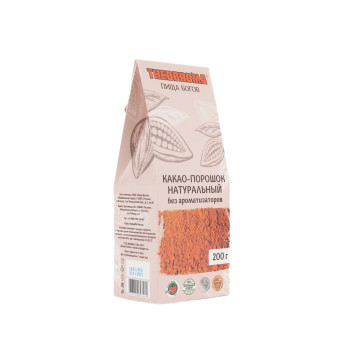 Какао-порошок, натуральный 200 г
