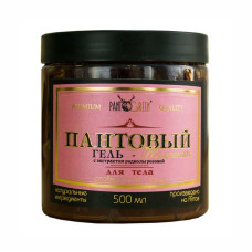 Пантовый гель для лица и тела с экстрактами родиолы розовой и красного корня 