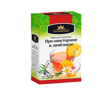 Фиточай При описторхозе и лямблиозе 