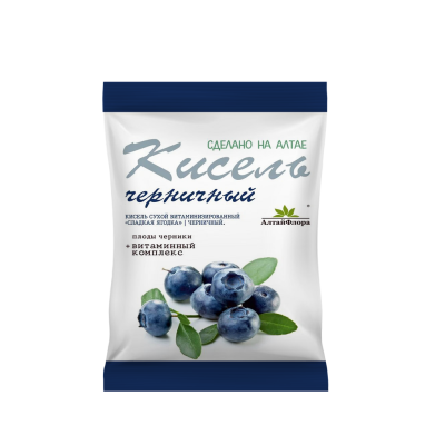 Кисель черничный 