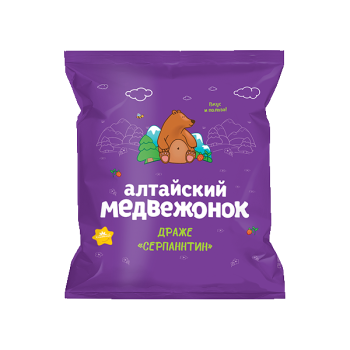 Драже Алтайский медвежонок Серпантин