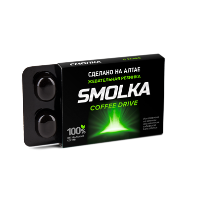 Смолка таежная лиственничная кофейная