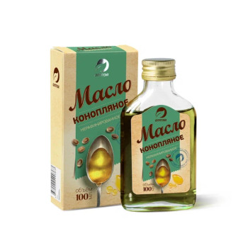 Масло конопляное; 100 мл